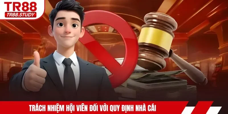 Trách nhiệm hội viên đối với quy định nhà cái